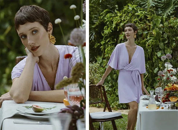 Looks com sandália de amarração dourada Looks com sandália de amarração dourada