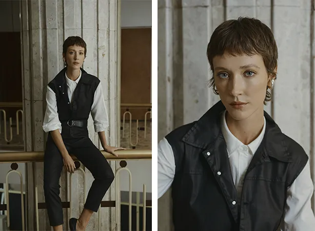 Look preto e branco Look preto e branco