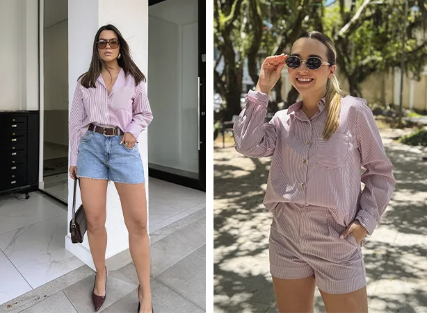 Como arrumar mala de viagens: short e camisa Como arrumar mala de viagens: short e camisa