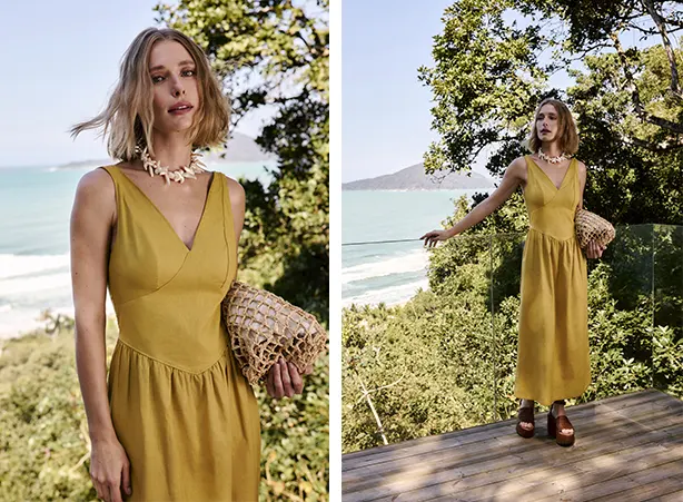 Look com vestido de verão