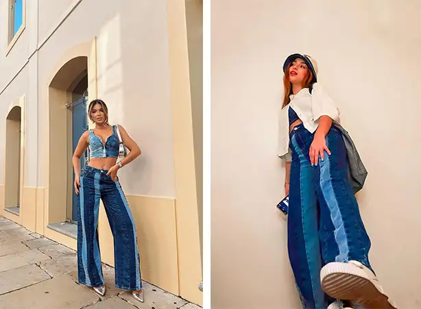 Looks para o Carnaval com calça pantalona Looks para o Carnaval com calça pantalona