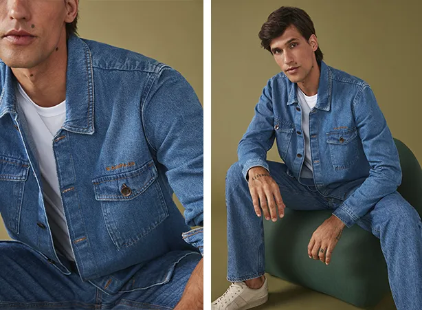 Look jeans masculino Look jeans masculino