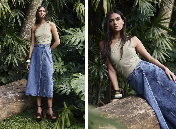 Looks com saias e blusas Looks com saias e blusas