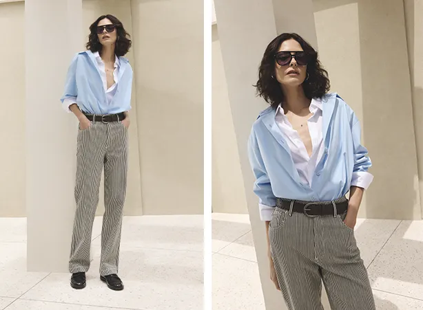 Looks com sobreposição de camisas Looks com sobreposição de camisas