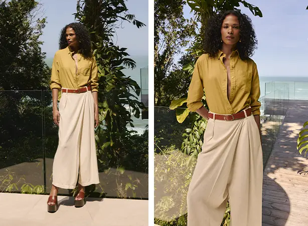 Looks com camisa social amarela Looks com camisa social amarela