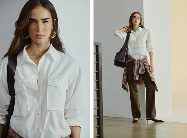 Looks com camisa branca para o Dia das Mães
