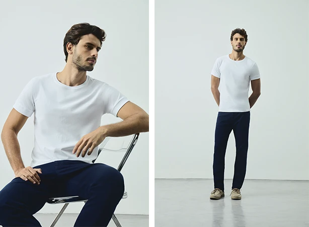 Looks com camiseta de algodão peruano