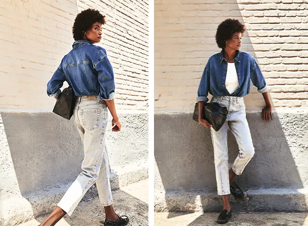 Looks femininos jeans com camiseta branca