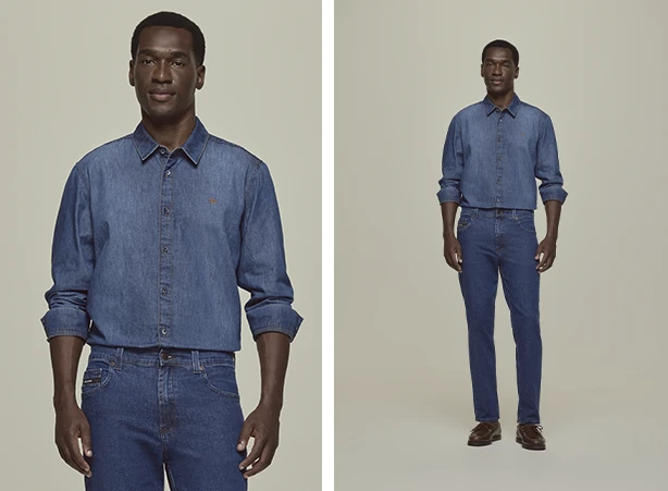 Look all jeans masculino