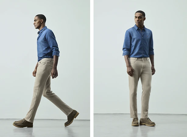 Outfit masculino com calça chino Outfit masculino com calça chino