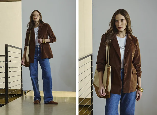 Look elegante com blazer