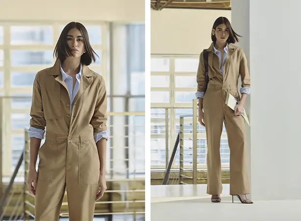 Look feminino com macacão