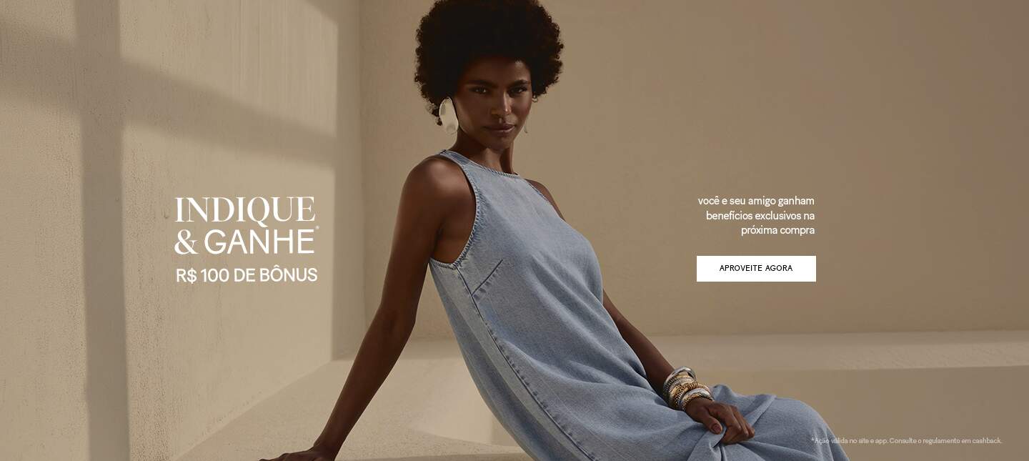 INDIQUE & GANHE | R$100 OFF para você e seu amigo!