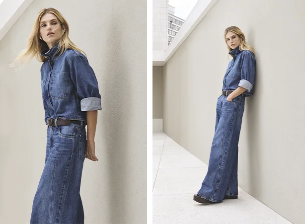 Como montar um look monocromático com jeans Como montar um look monocromático com jeans